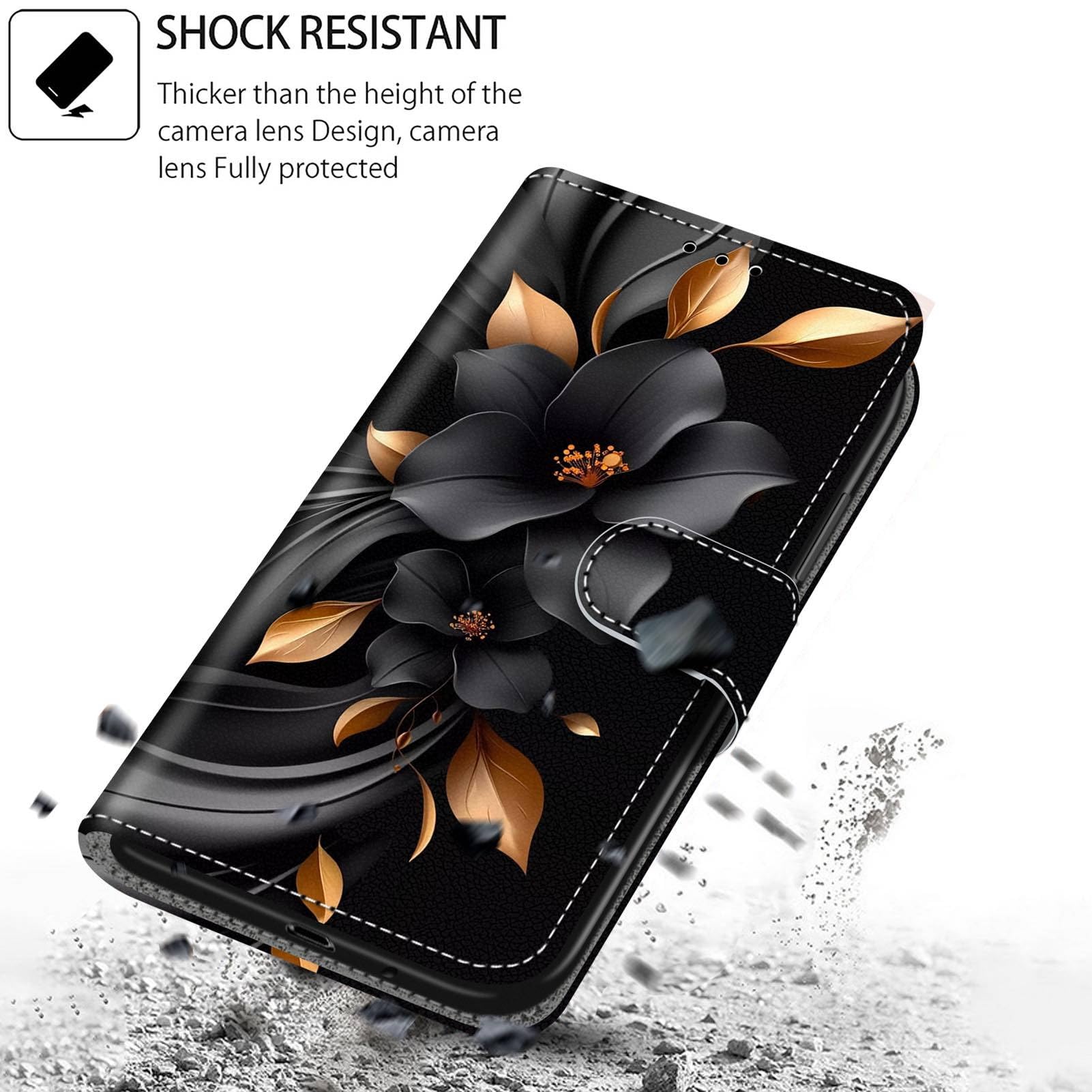 Pokrowiec na Huawei P Smart 2019 / Honor 10 Lite, Skórzane etui z klapką i przegródkami na karty magnetyczne etui kompatybilne Huawei P Smart 2019 / Honor 10 Lite