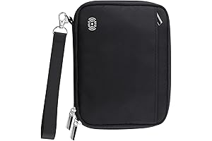 Airbag Inflatable Passport Holder for 4, RFID Passport Holder Travel Wallet