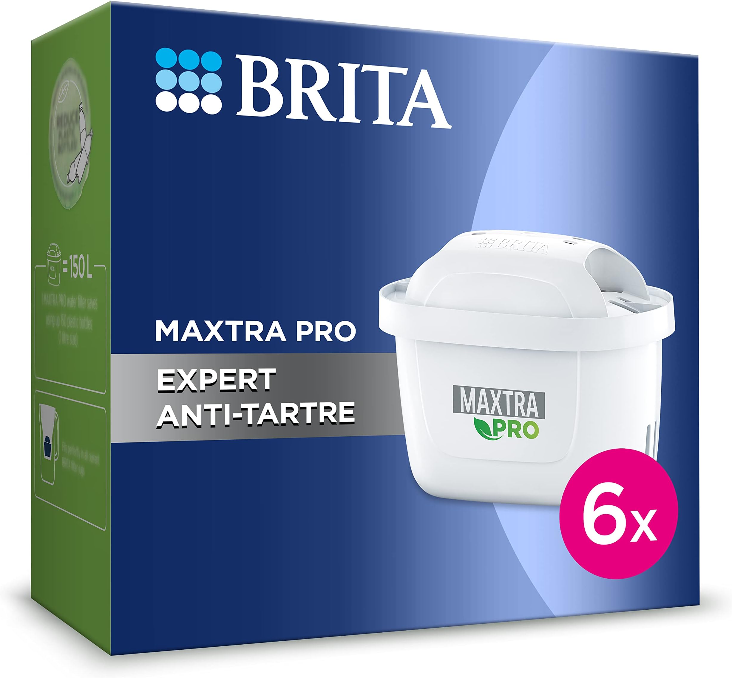 Brita - maxtra pro all-in-1 - cartouches filtrantes - pack 5+1
