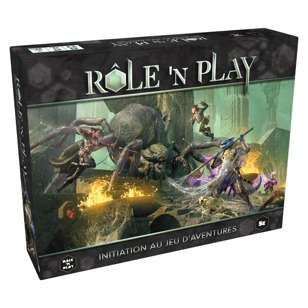 Black Book Editions Role'N Play Adventure Game Introduction Box