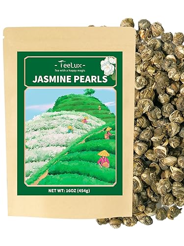 Miniatura 24 de TeeLux Té de Ginseng Oolong, Té de Oolong Premium en Hojas Sueltas, Té Ren Shen de Alta Montaña, Té de Ginseng Natural, Aroma Tostado y Miel