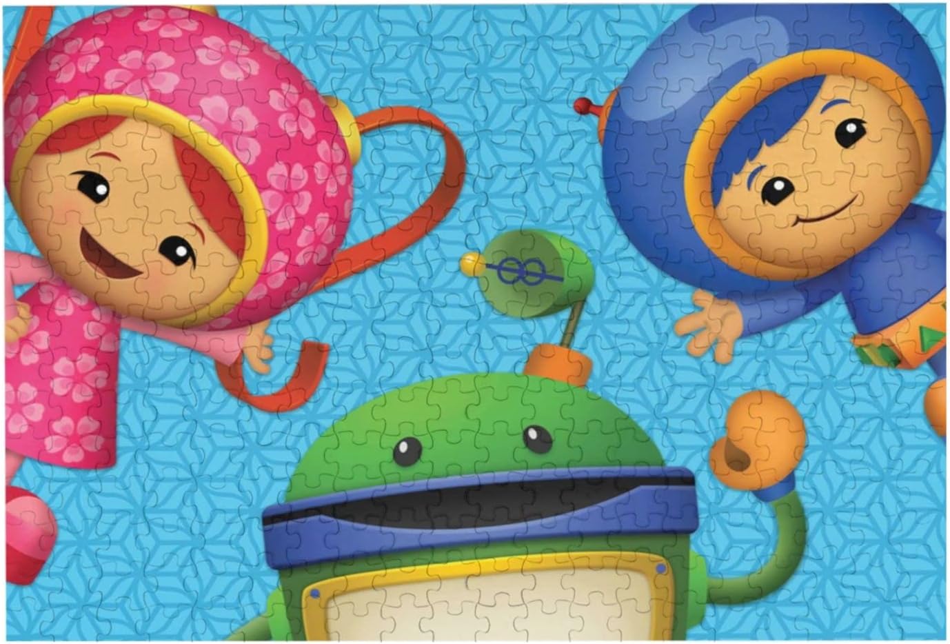 CONPELSON 300 Piece Jigsaw Puzzle Team Anime Umizoomi