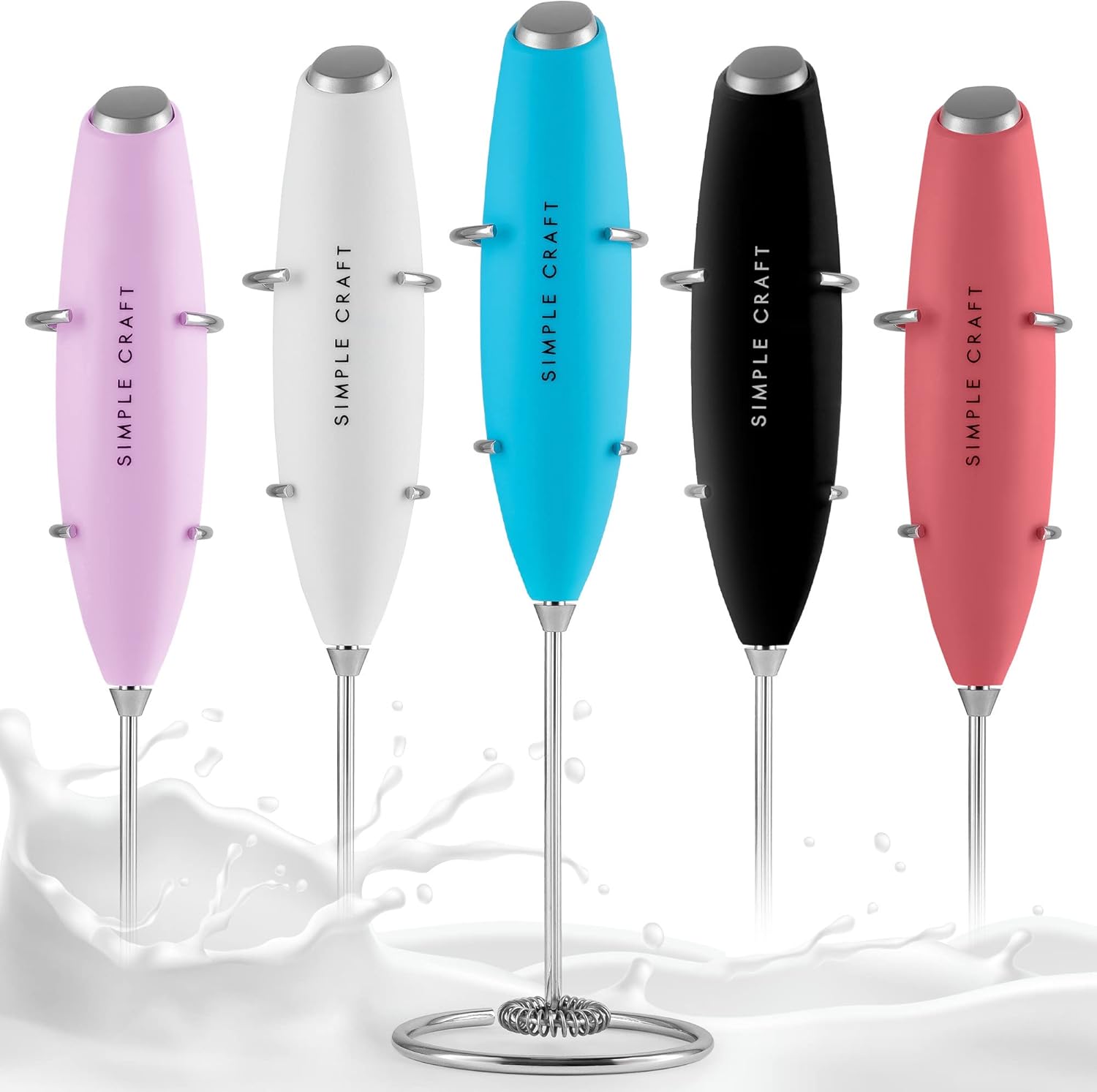Simple Craft Milk Frother Handheld Drink Mixer Mini Coffee Frother