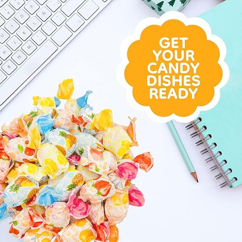 Vista 4 de Caramelo duro relleno de frutas Arcor Bolsa de 1 libra – Aprox. 60 unidades Bon Bons anticuados