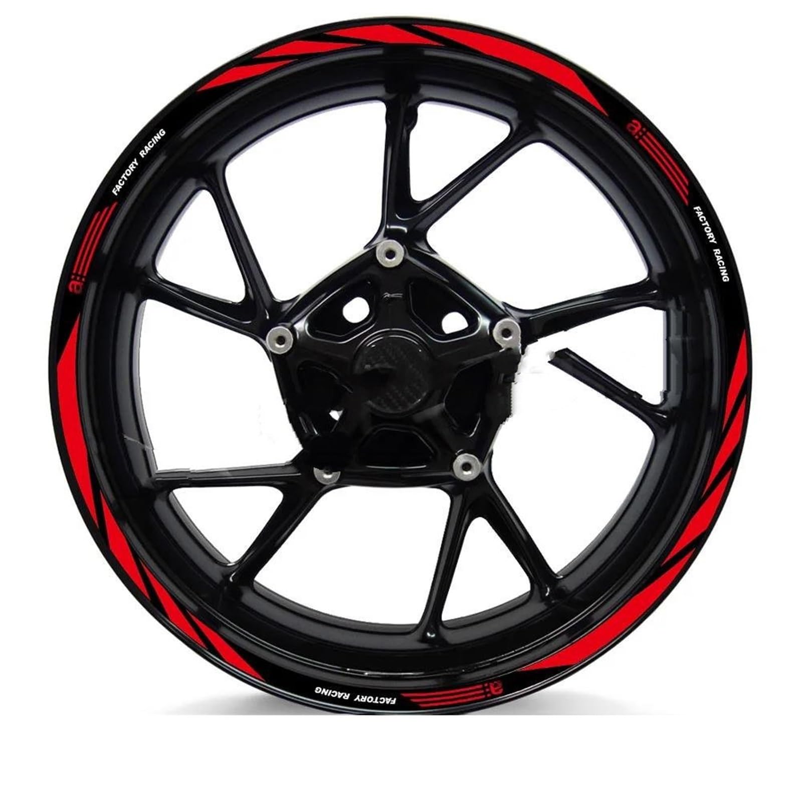 Motorcycle Wheel Rim Sticker Stripe Decal for Aprilia for Racing for Tuono V4 1100 RSV4 RS150/250/660 GPR APR