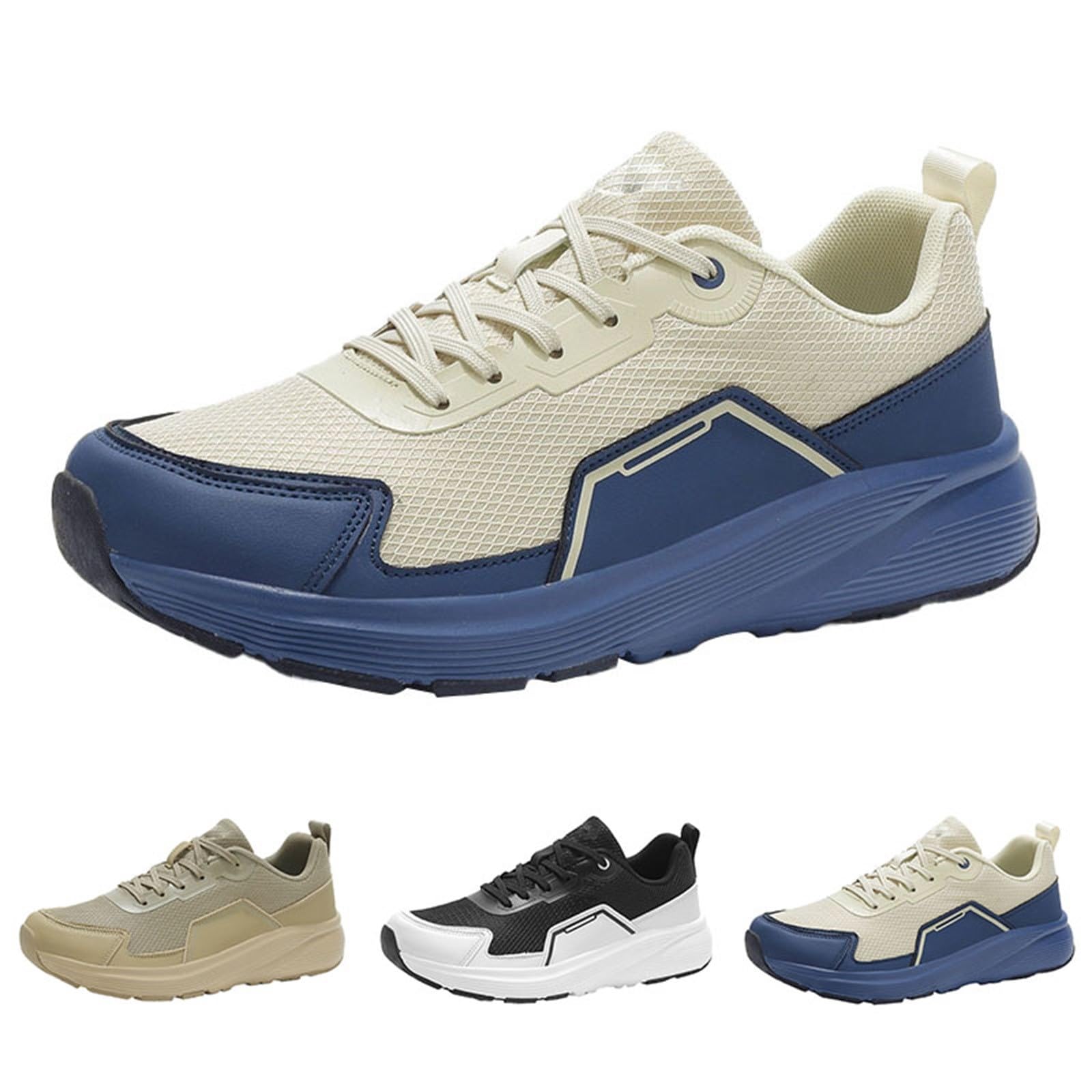Scarpe da corsa da uomo con ammortizzazione, unisex, scarpe sportive da donna, scarpe da ginnastica in rete, scarpe da jogging antiscivolo, scarpe estive per attività all'aperto, scarpe da trekking