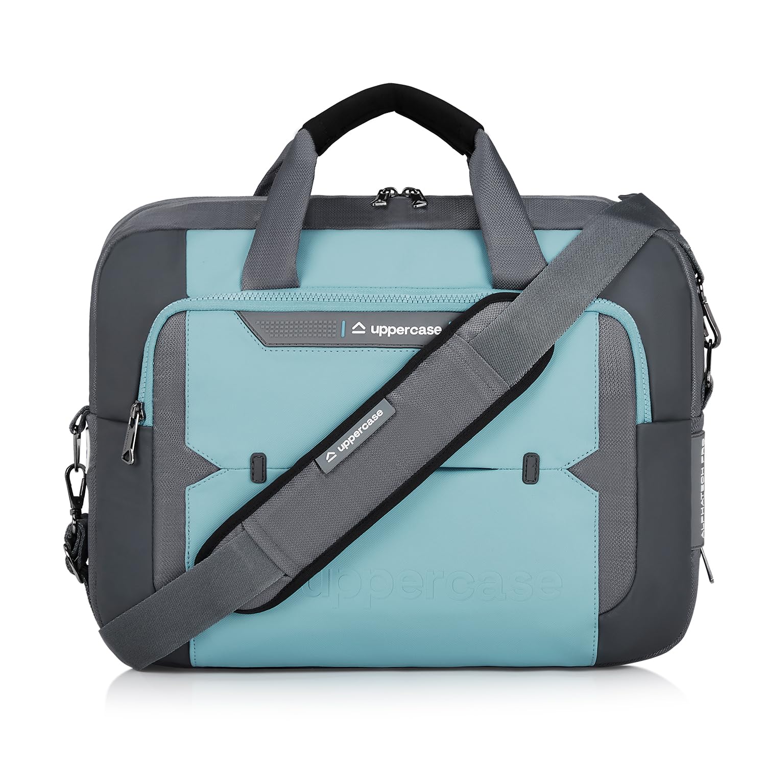 Uppercase Alphatec Pro 02 Padded 15.6″ Laptop and iPad Compartment Messenger Bag Trolley with Sleeves Quick Access Pockets Detachable Shoulder Strap Office Bag for Men and Women – 19 L Uppercase Alphatec Pro 02 Padded 15.6″ Laptop and iPad Compartment Messenger Bag Trolley with Sleeves Quick Access Pockets Detachable Shoulder Strap Office Bag for Men and Women – 19 L