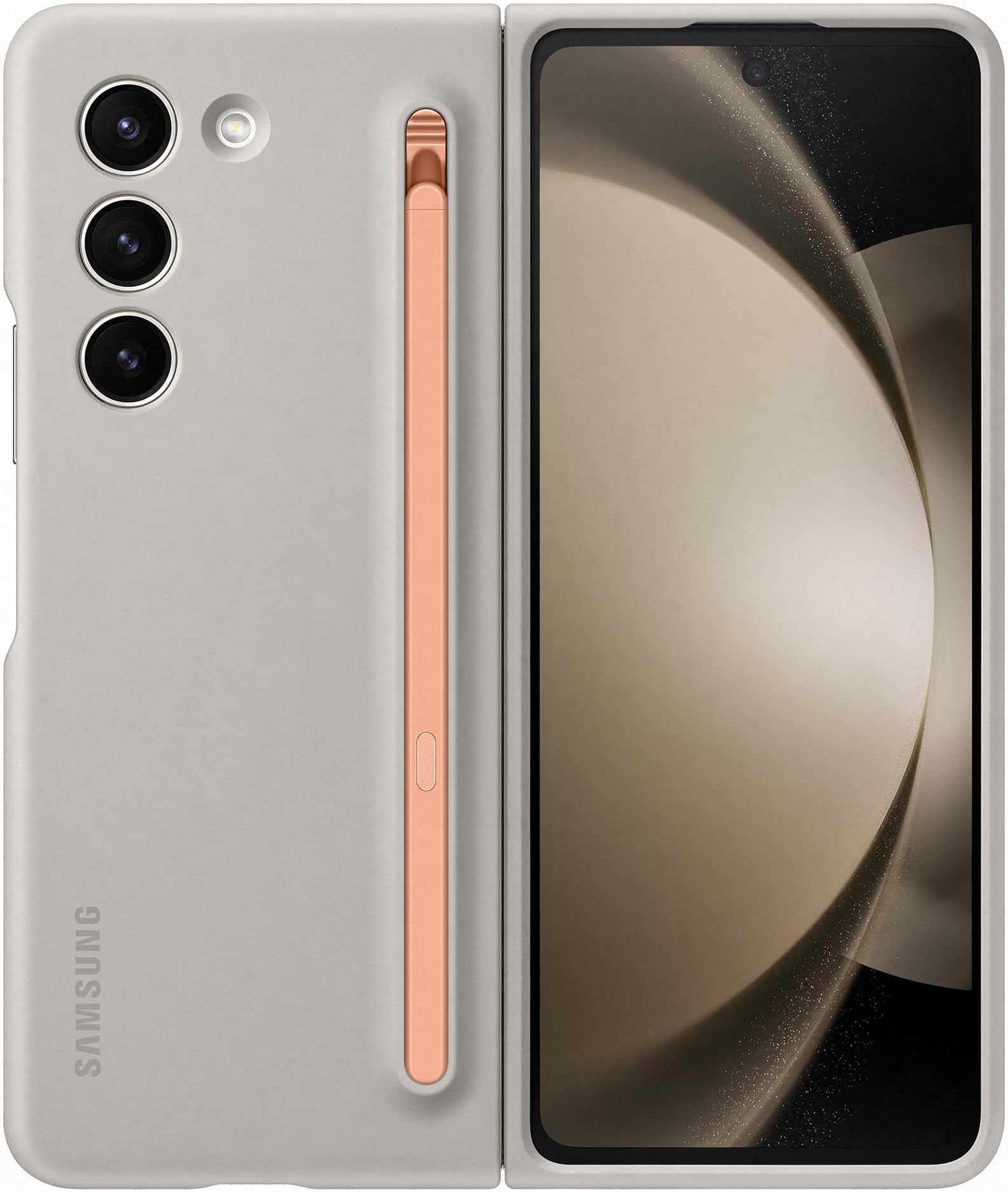 Samsung Galaxy Official Slim S Pen Case for Z Fold5, Sand