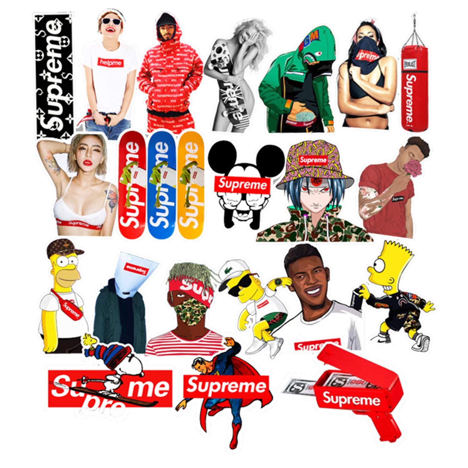 Supreme Skateboard Sticker Price Of Supreme Sticker Vinyl Sticker