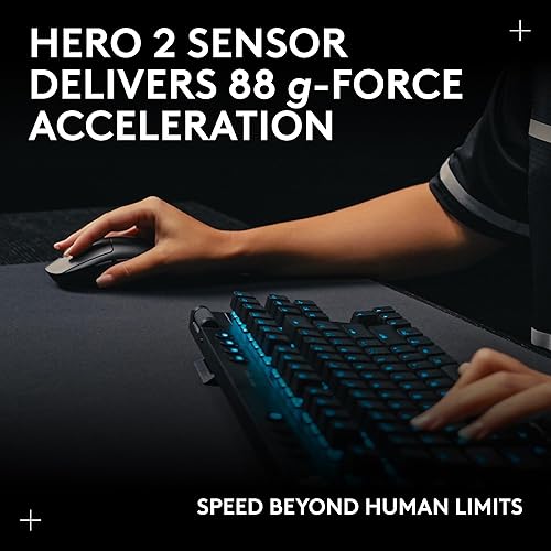 Miniatura 10 de Logitech G PRO 2 Lightspeed - Mouse inalámbrico para juegos, para diestros o zurdos con hasta 4 botones laterales magnéticos personalizables y Blanco