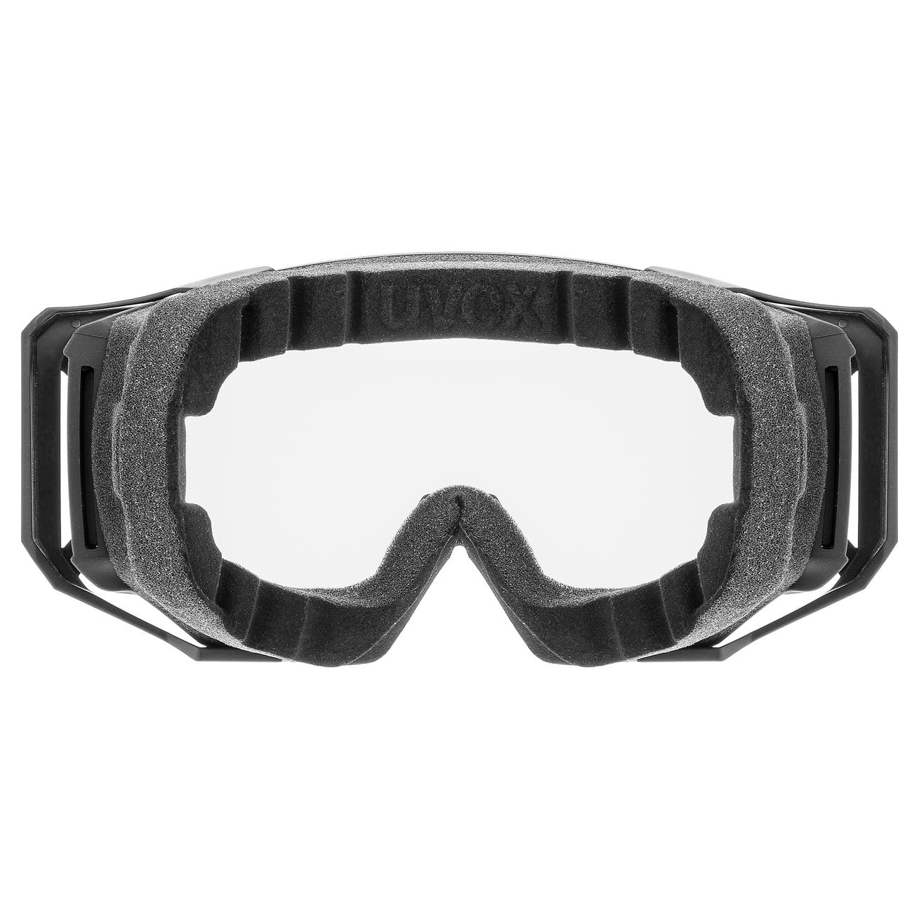 Uvex athletic - lunettes de ski pour adults - Catégorie de filtre 0 - anti-buée - black matt SL clear - one size