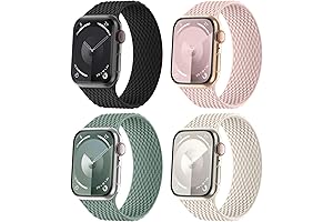 Silicone Solo Loop Bands Compatible with Apple Watch Band 44mm