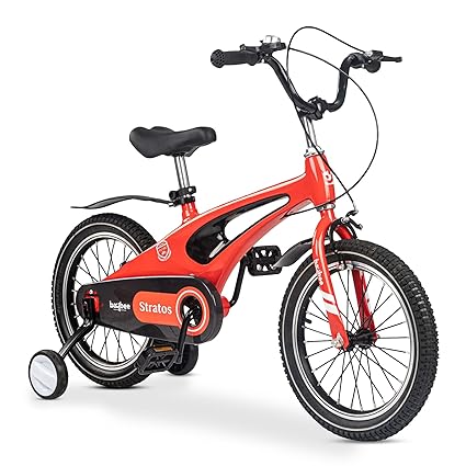 Baybee Stratos 14T 16T Kids Cycle Bicycle | Magnesium Alloy Kids Bicycle Cycle with Training Wheels, Disc Brake, Chain Guard | Kids Baby Cycle Bike Bicycle | Baby Bicycle Cycle for Kids 3 to 7 Years