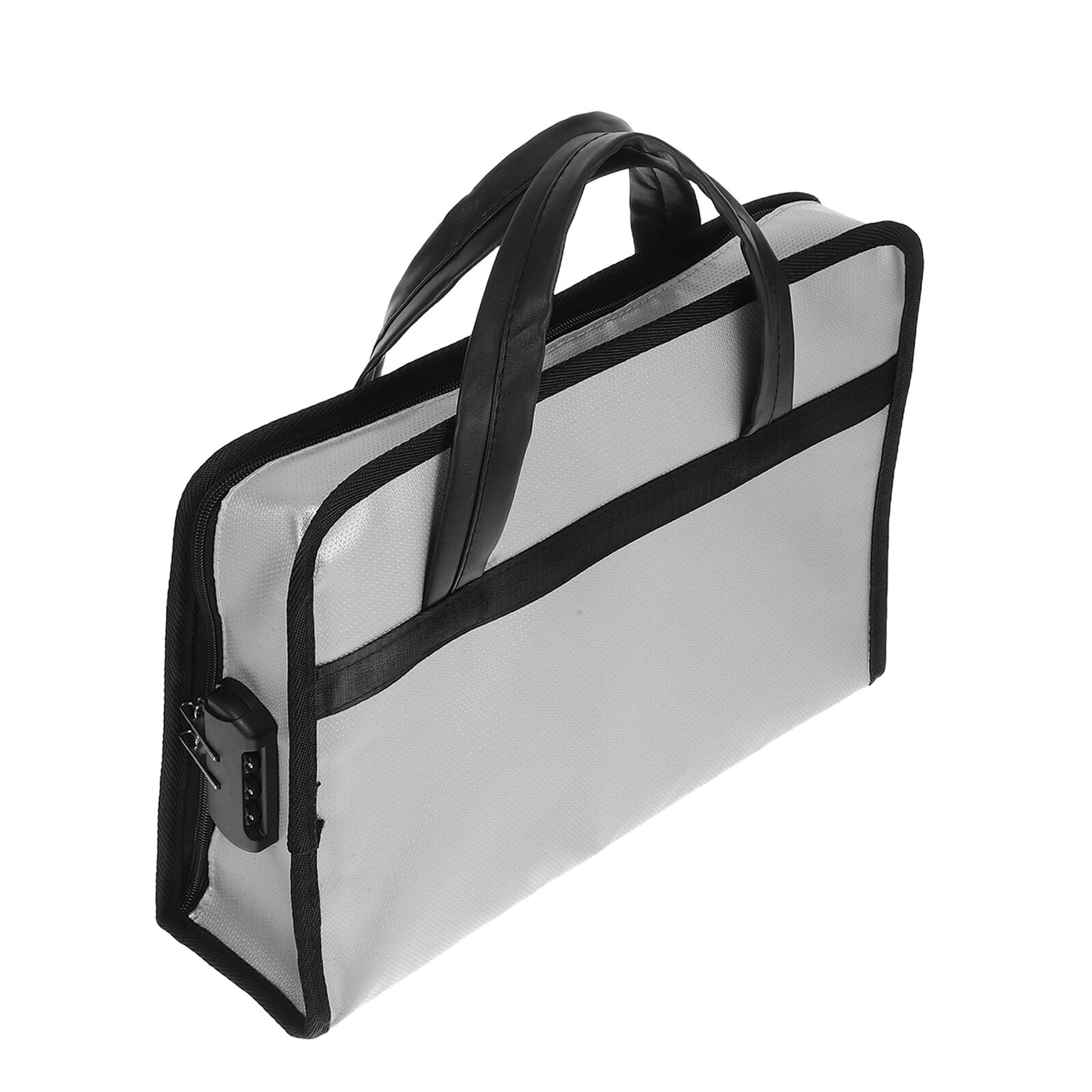 Borsa Portadocumenti Ignifuga da Viaggio per Affari, Fibra di Vetro | Design Professionale, Scomparti Multipli per Riunioni in Ufficio, Custodia per Documenti e Accessori Importanti