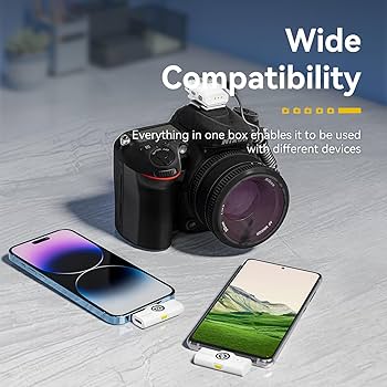 Hollyland Lark M2 Microfone Lavalier sem fio para iPhone/Android