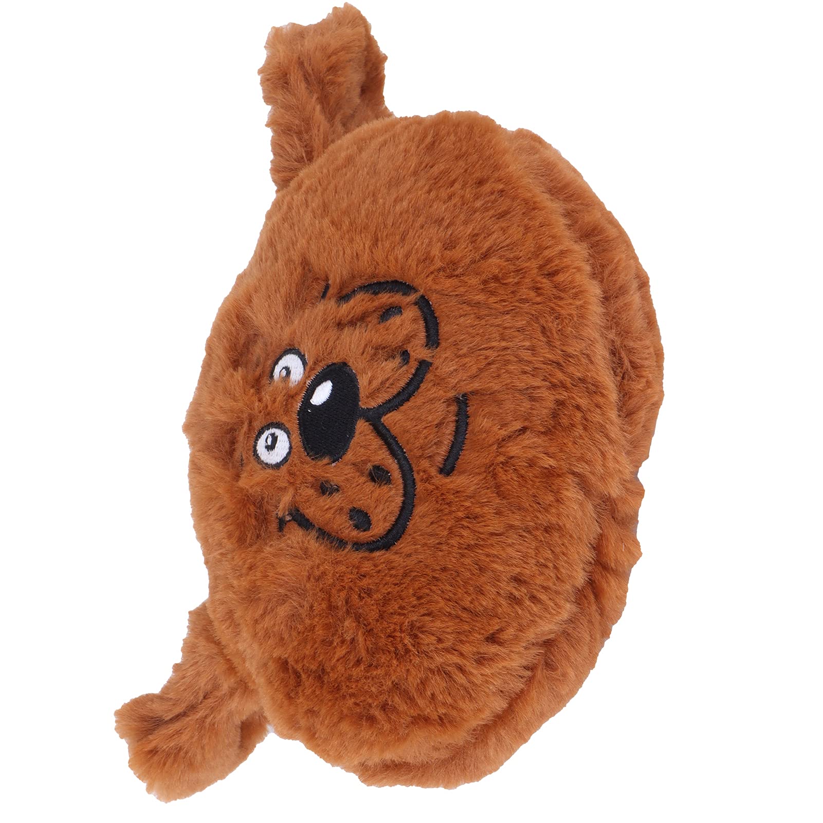 Balle à rire pour chiens, jouet rebondissant interactif pour chien, jouet en peluche de dessin animé, jouet couineur, jouet électronique pour chiot divertissement motorisé