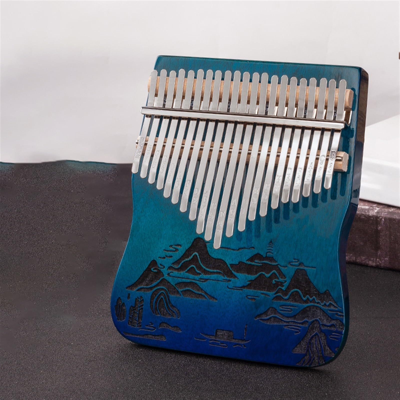 21 Teclas Kalimba De Madera Maciza Kalimbas Para Principiantes Instrumento Musical De Piano De Dedo Profesional Kalimba Para Principiantes