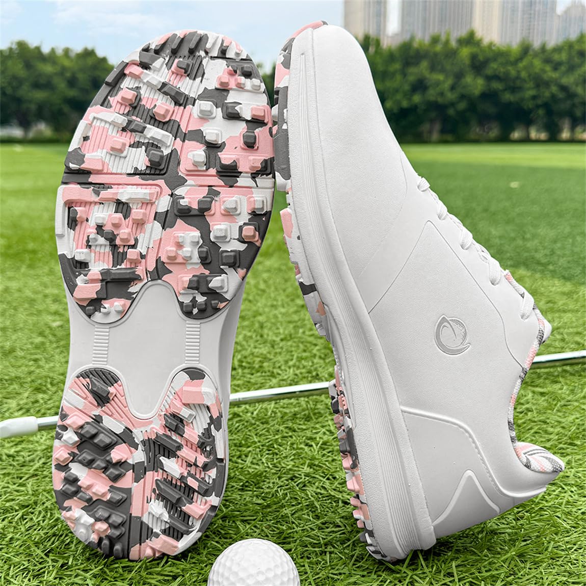 Baskets De Golf pour Dames Résistantes À l'Eau Chaussures De Golf Femmes Antidérapantes Confortables