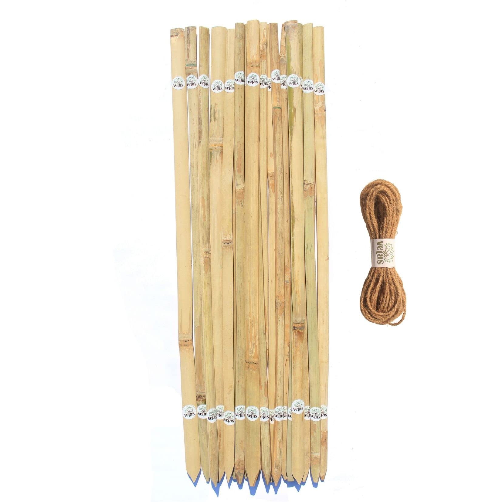 VETAS Bamboo Sticks for Plants Support (Set of 20) 2.2 Feet, 67cm (B095J2W5QF) Amazon Price History, Amazon Price Tracker