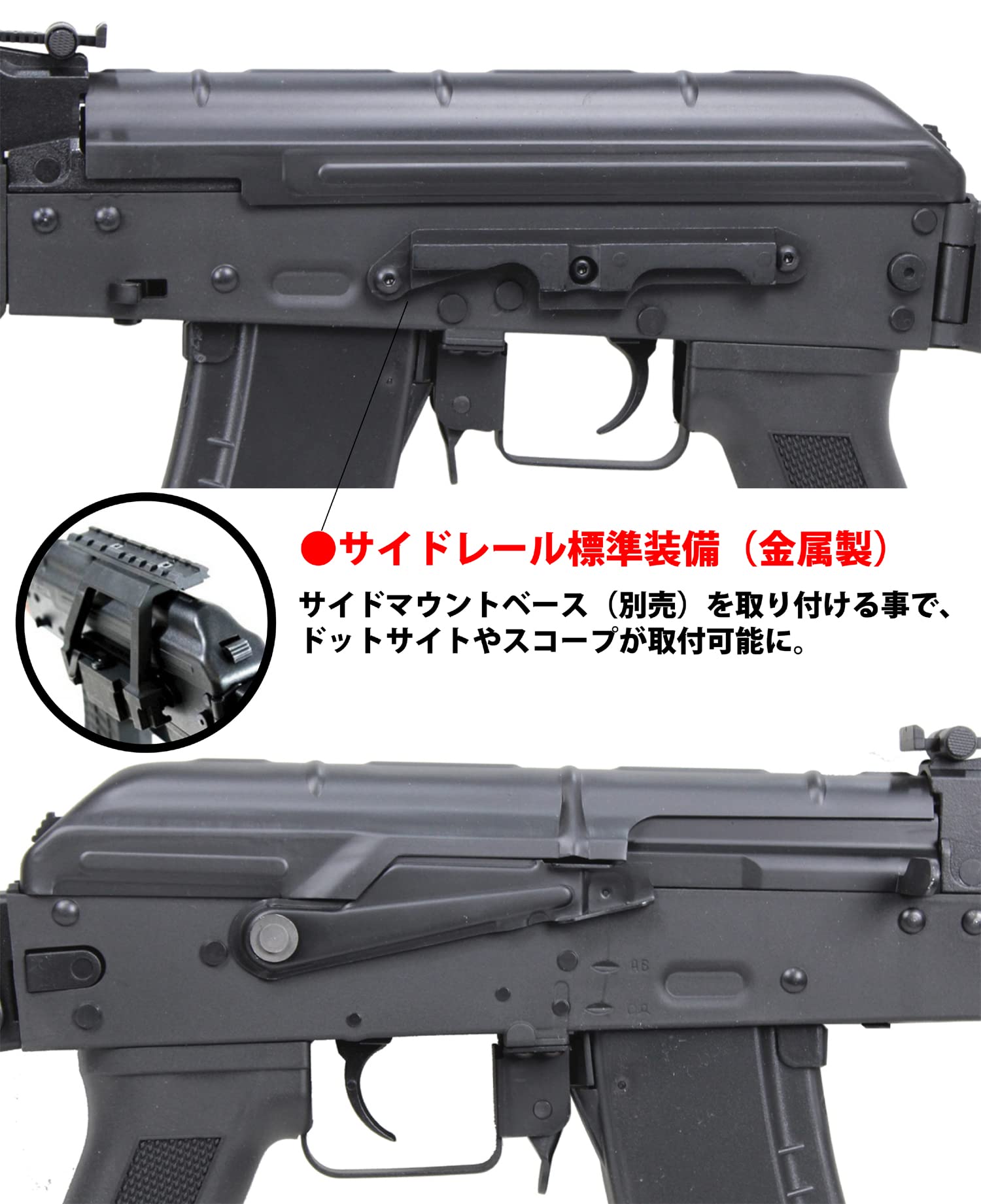 Amazon.co.jp: S&T AK-74M スポーツライン電動ガン : ホビー