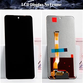 SRJTEK for OnePlus Nord CE 3 Lite Screen Replacement for OnePlus Nord CE 3 Lite LCD Display for CPH2467 CPH2465 Touch Screen Digitizer Assembly Repair Kits (Black, Without Frame)
