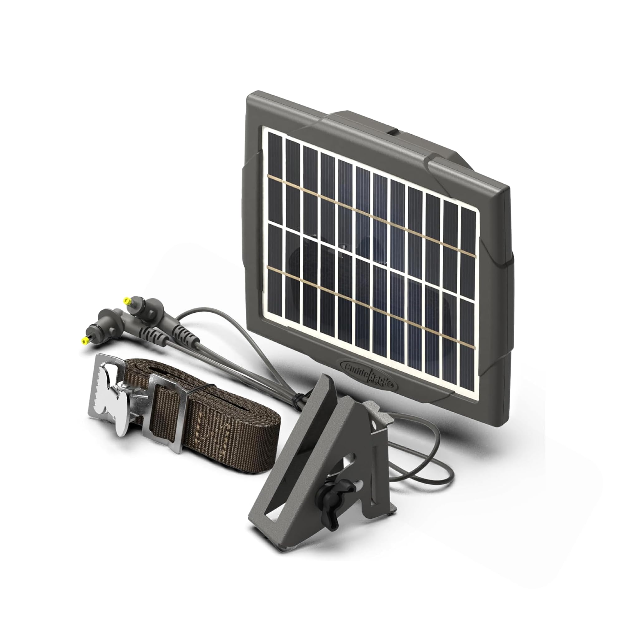 Solar Power Bank #PW-3600 – Battery Charger for CuddeLink & Tracks Cameras - Portable Outdoor Charger with Built-in NiMH Battery & Genius Mount Kit
