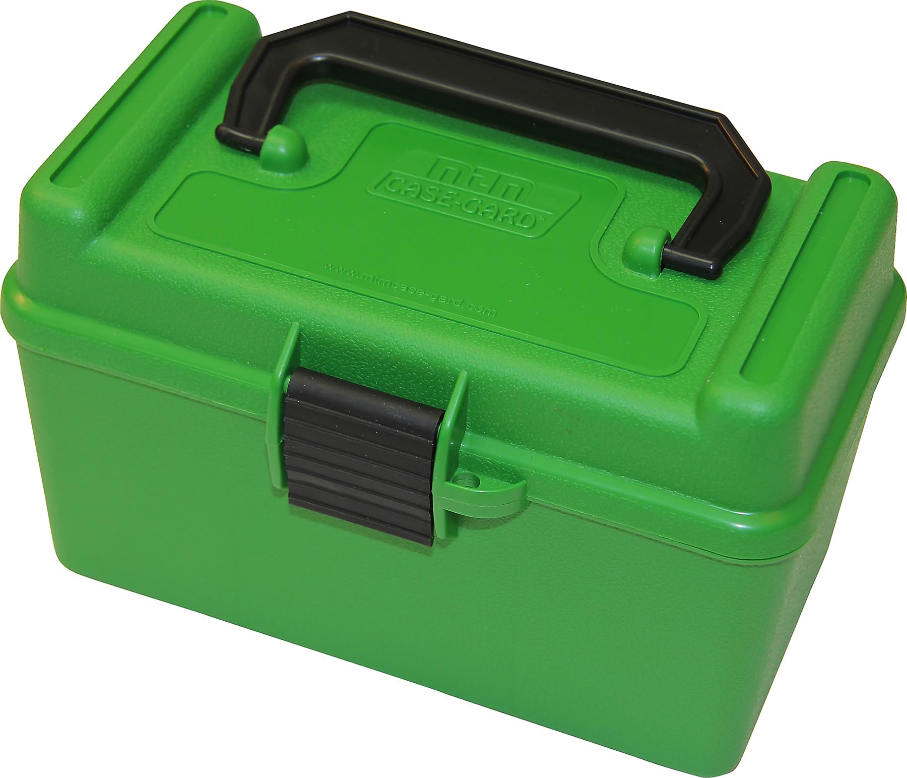 MTM 50 Round Deluxe Handled Caja Munición Rifle 0,22 a 250, .308