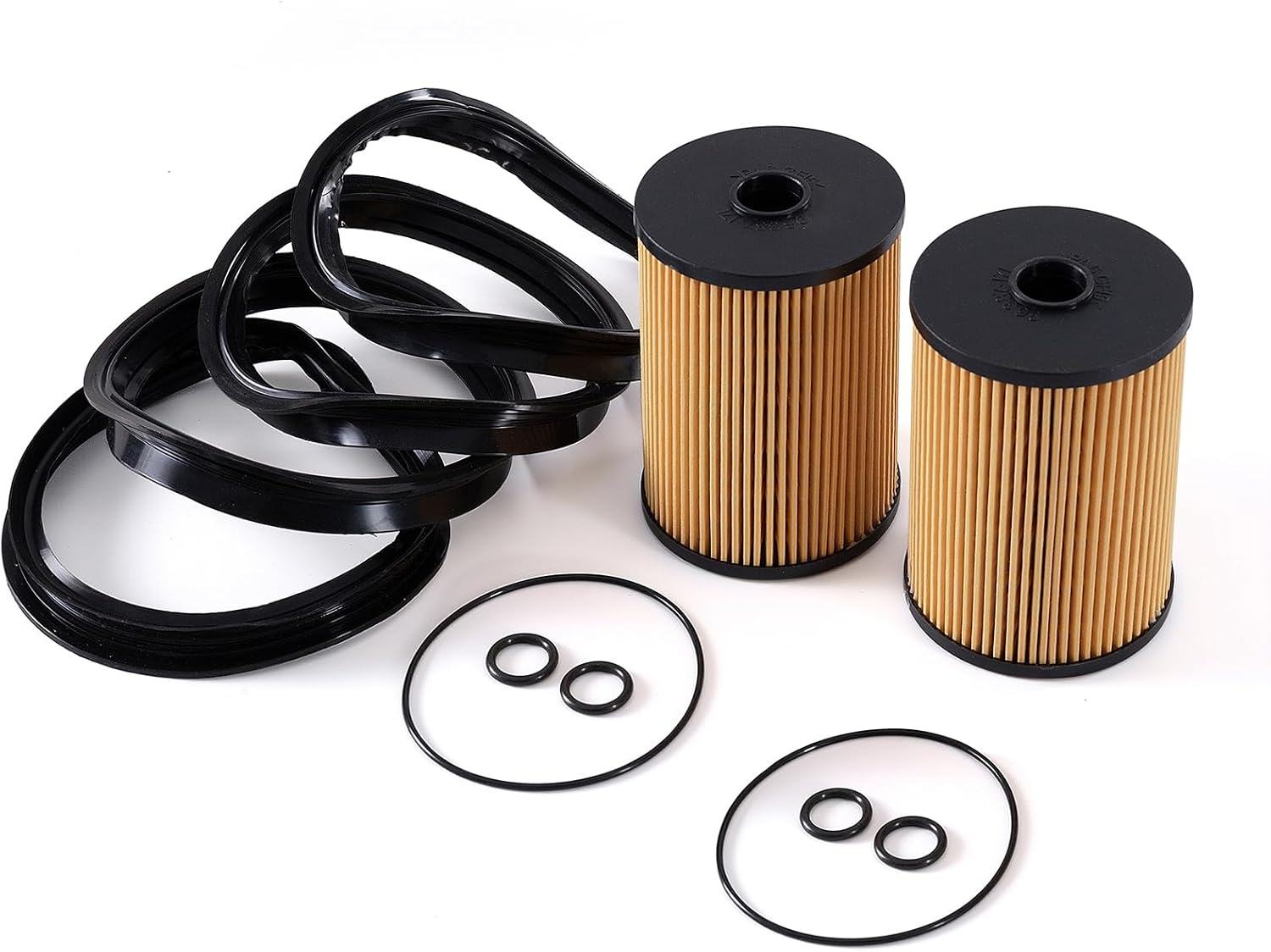 2PCS 16146757196 Fuel Filter Kit with O-Rings & Seals for Mini Cooper 1.6L L4 R50/S-R53 - Hatchback(2002-2006), R52/ S-R52 - Convertible(2005-2008), ADB112303 KX504D E489KPD461 R 50 52 53 1.6 L 4