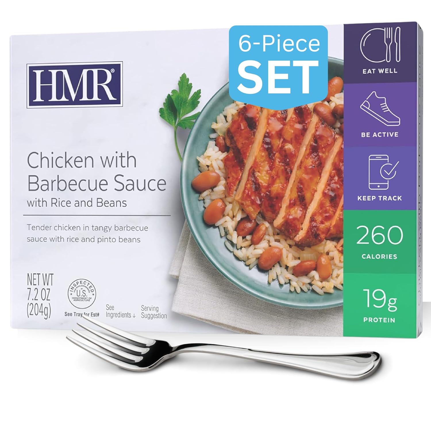 HMR Barbecue Chicken Entrée Comida para Perder Costa Rica Ubuy - Main Image