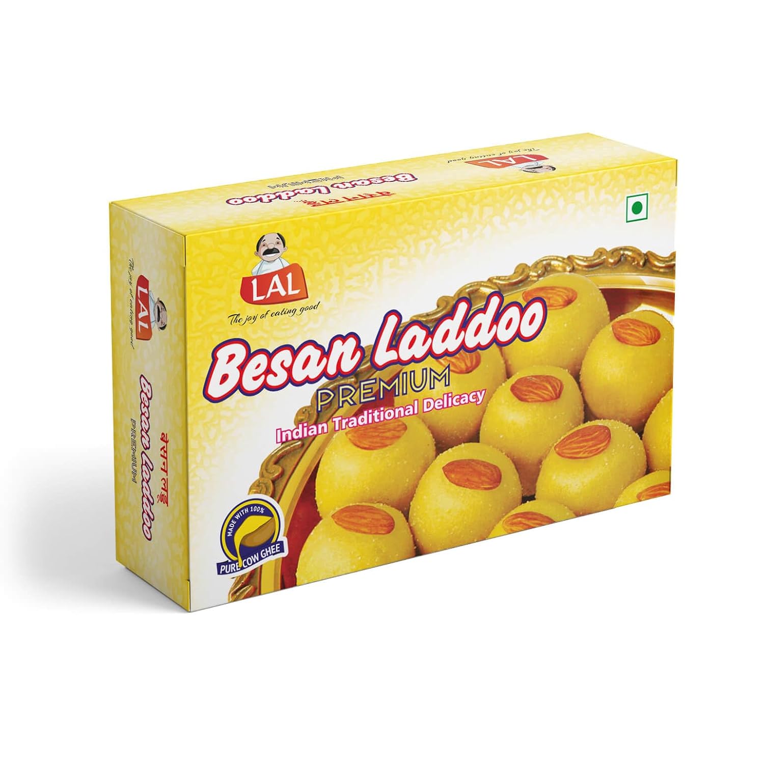 Lal Besan Laddoo Premium 200g (100% Cow Ghee)