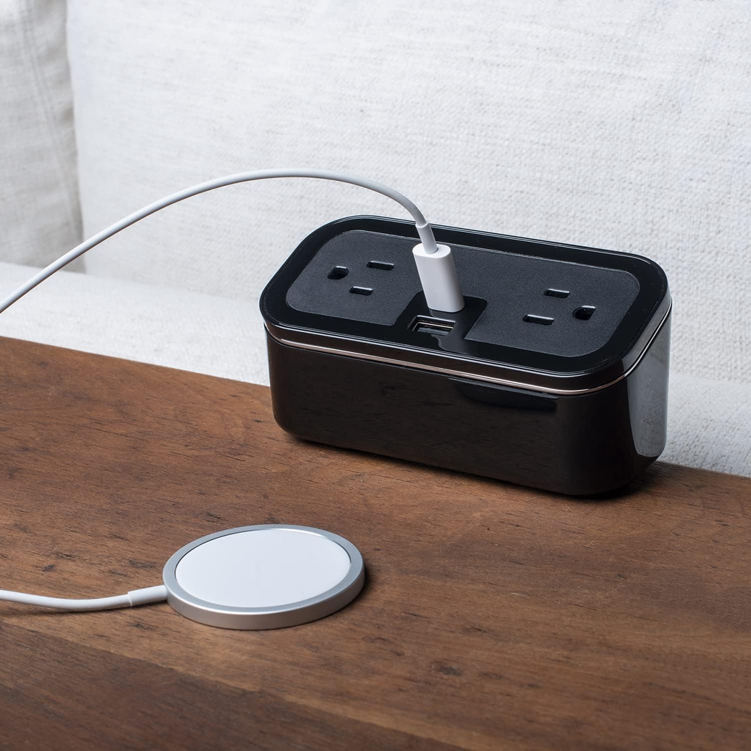 Uр Tо 40% оƒƒ Brandstand | CubieMini | 1 USB-A Port and 1 USB-C Port | 2 Tamper Resistant Outlets