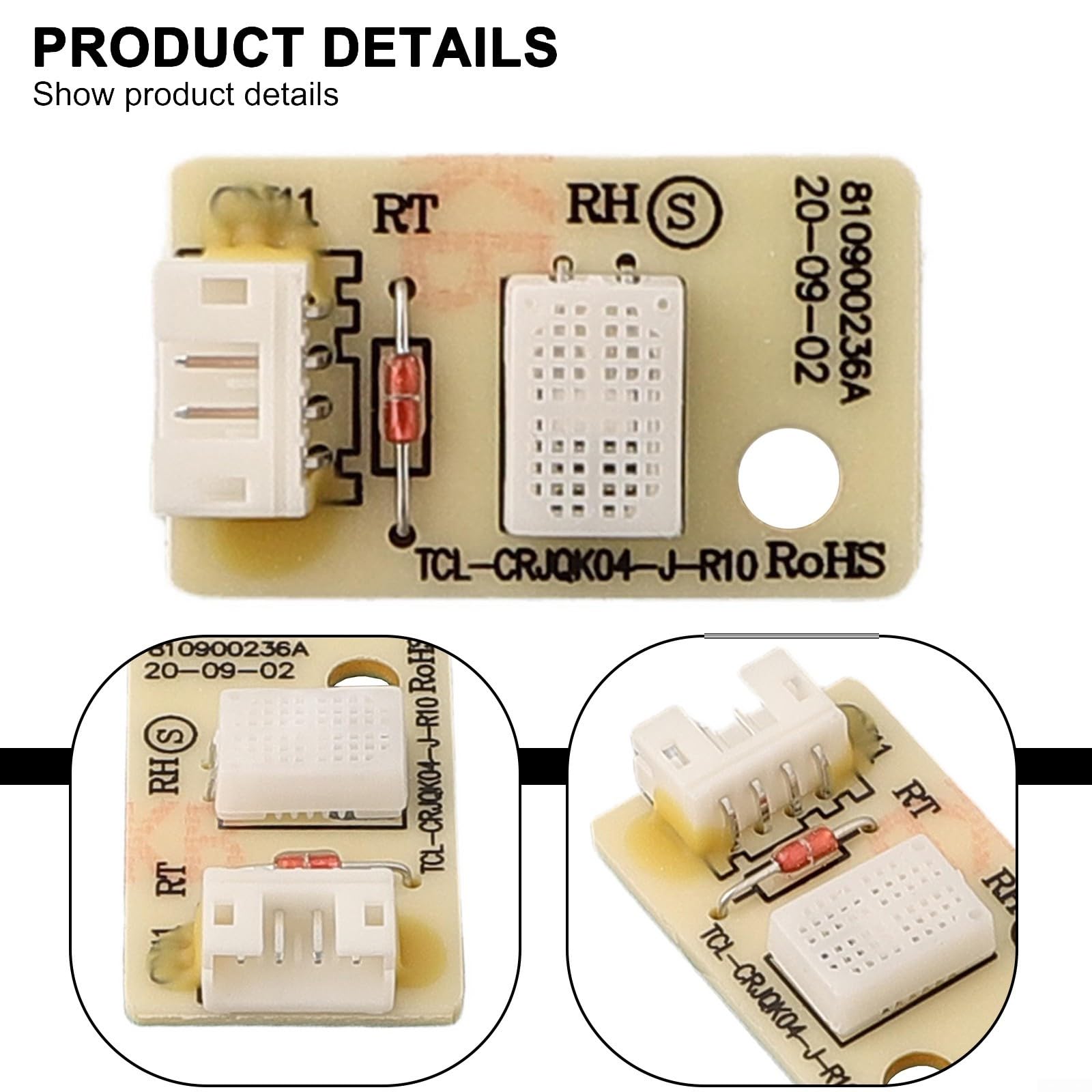 Humidity Sensor Board, Dehumidifier Humidity Senson Module Boards For OQ10MK112.PCB TCL-CRJQK04-J-R10(1PCS)