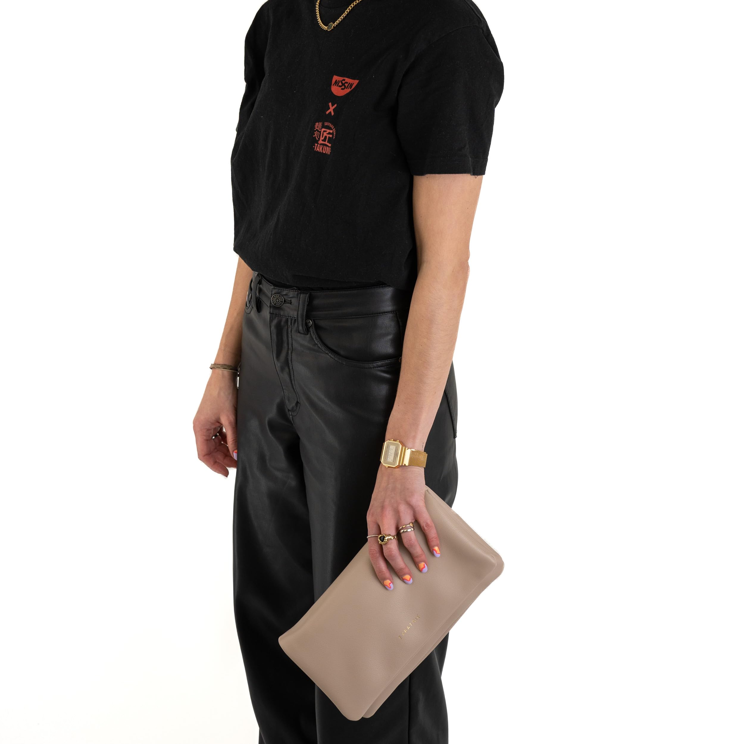 Expatrié Bolso Bandolera Mujer - Juliette - Elegante Bolso de Mano para Boda, Fiesta y Ocio - 2 in 1 Bolso Pequeño - Bolsa Cruzada - Correa Ajustable