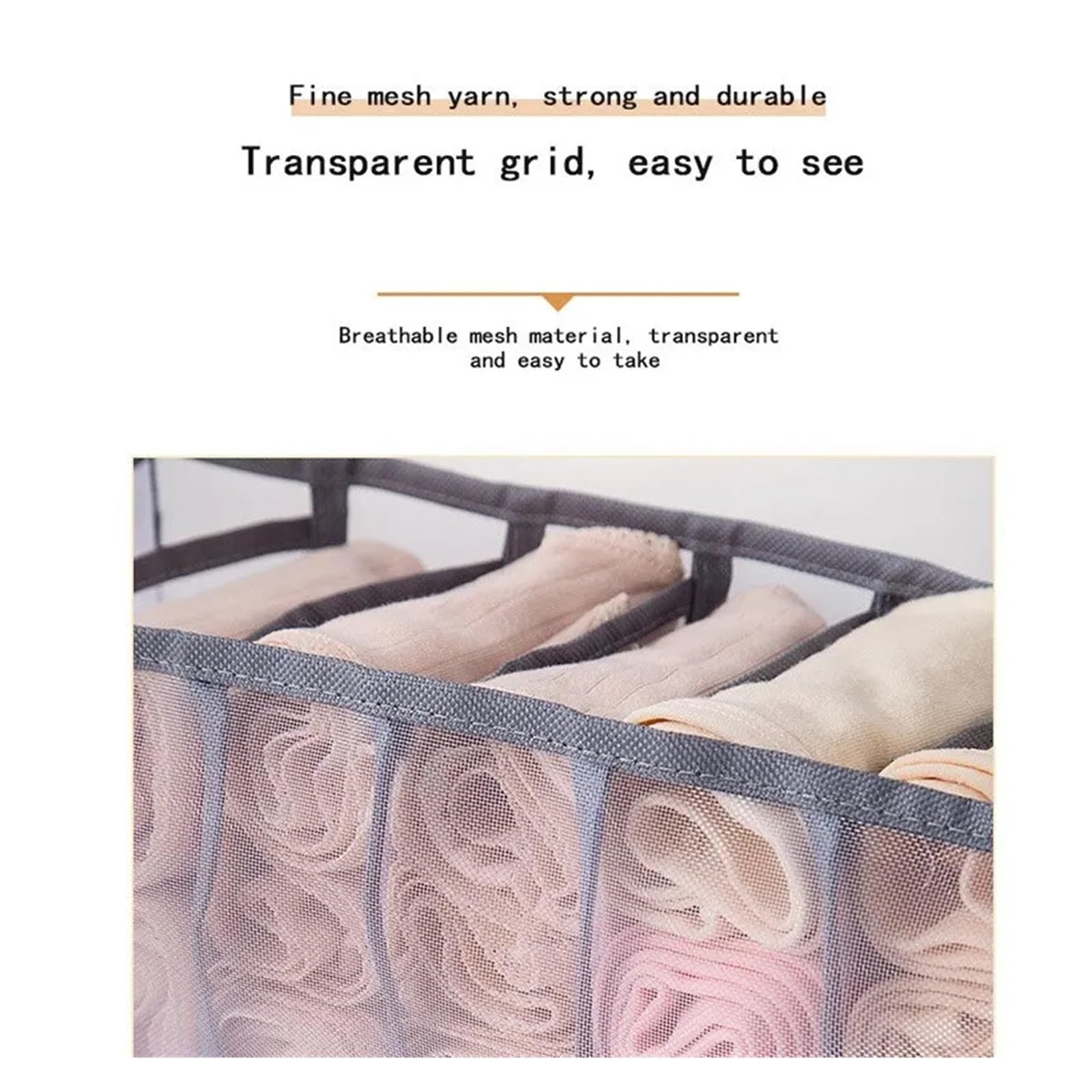 Cajas Organizadoras Cajones Underwear Bra Organizer Storage Box Drawer Closet Organizers Divider Boxes For Scarves Socks