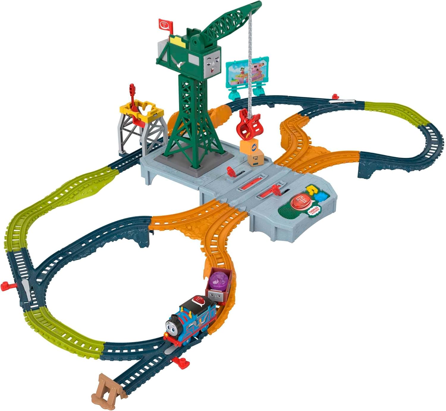 Thomas & Friends Talking Cranky Delivery Train Set