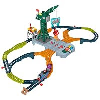 Il Trenino Thomas - I Suoni di Sodor Cranky Delivery, set con tre personaggi della serie