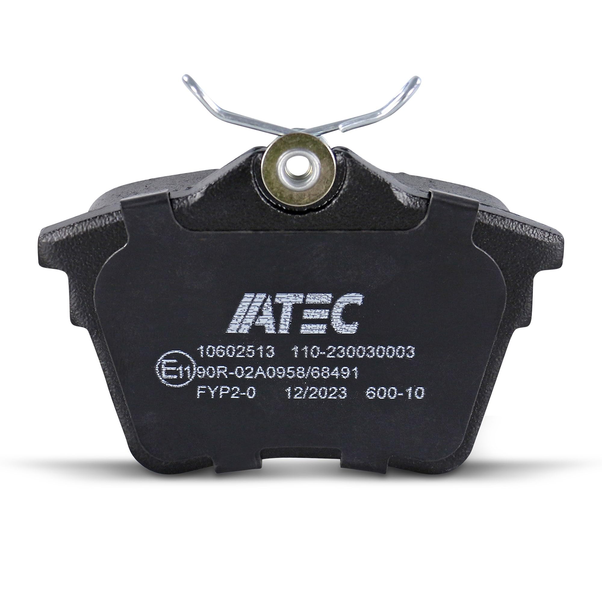 ATEC GERMANY Juego de frenos eje trasero incl. discos de freno Ø 290 mm completos + pastillas de freno traseras Compatible con CITROËN C5 III (RD_), C5 III Break (RW_), PEUGEOT 407, 607 (9D, 9U)