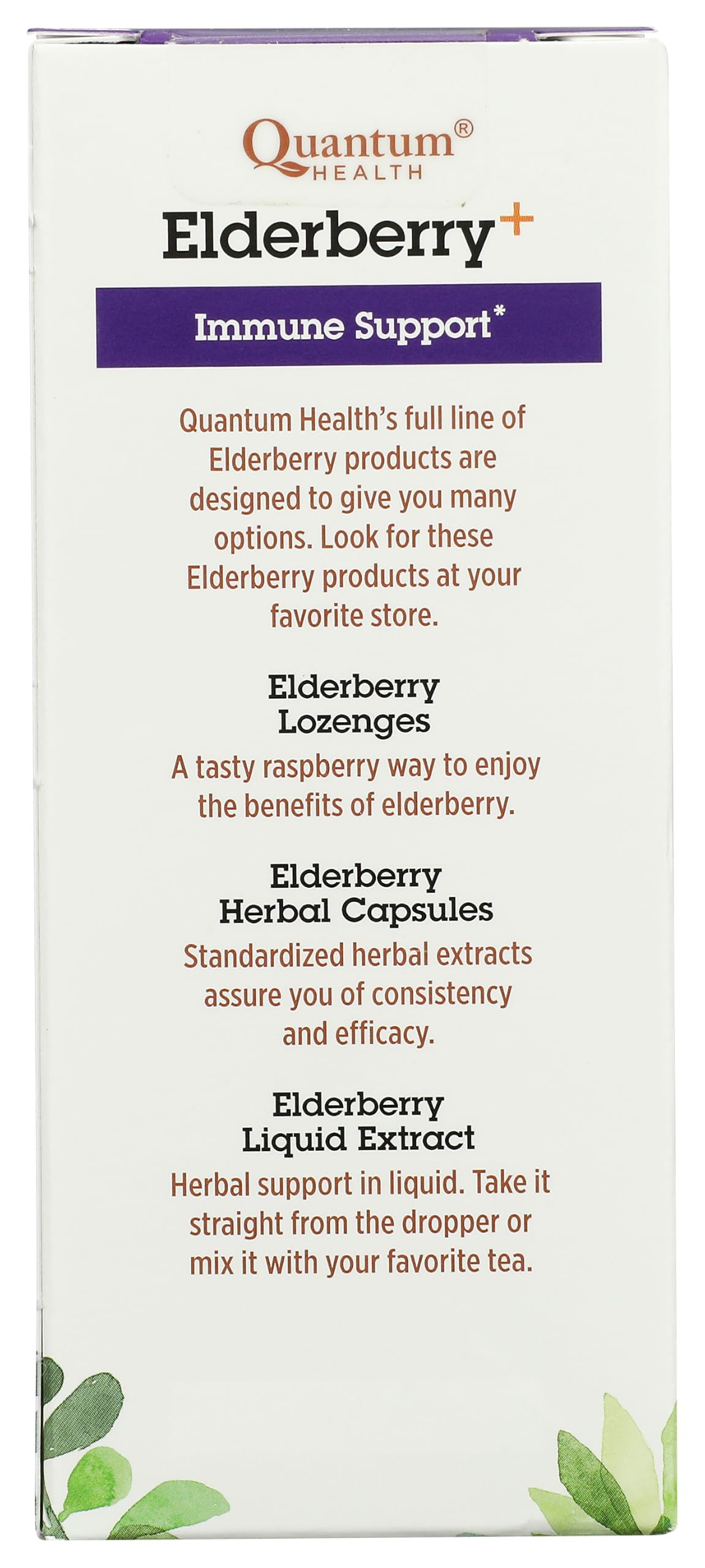 Quantum Elderberry-C Syrup, 4 oz thumbnail 2
