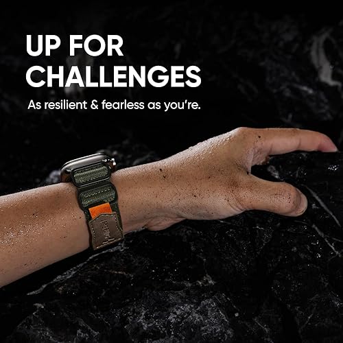 Miniatura 5 de Suitisbest Correa deportiva compatible con Apple Watch Ultra Band de 1.929 in, 1.772 in, 1.732 in, 1.654 in, para hombres, correa deportiva de