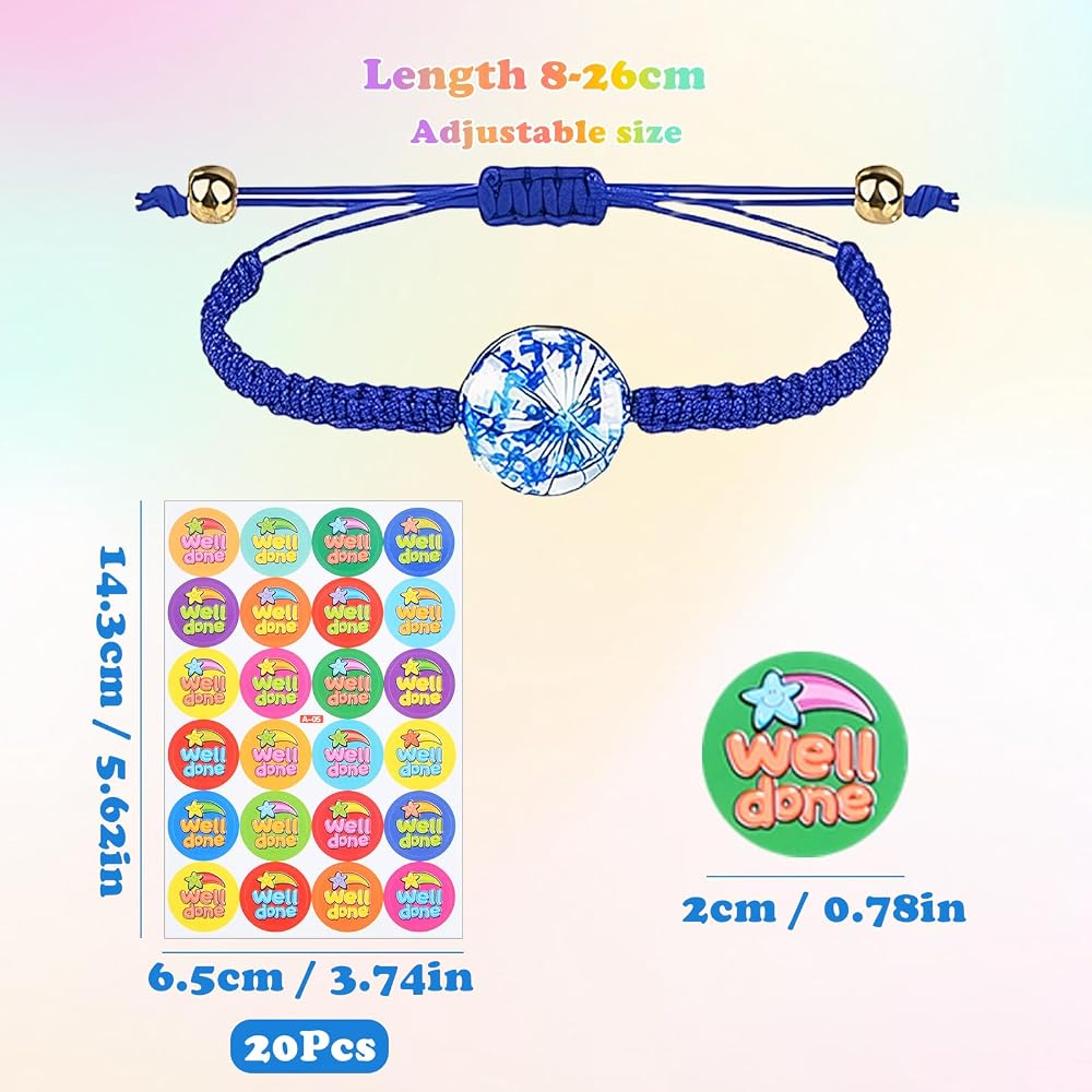 12 bracciali dell'amicizia intrecciati, regolabili, per bambini, ragazze, con fiori colorati, realizzati a mano, per il compleanno dei bambini a