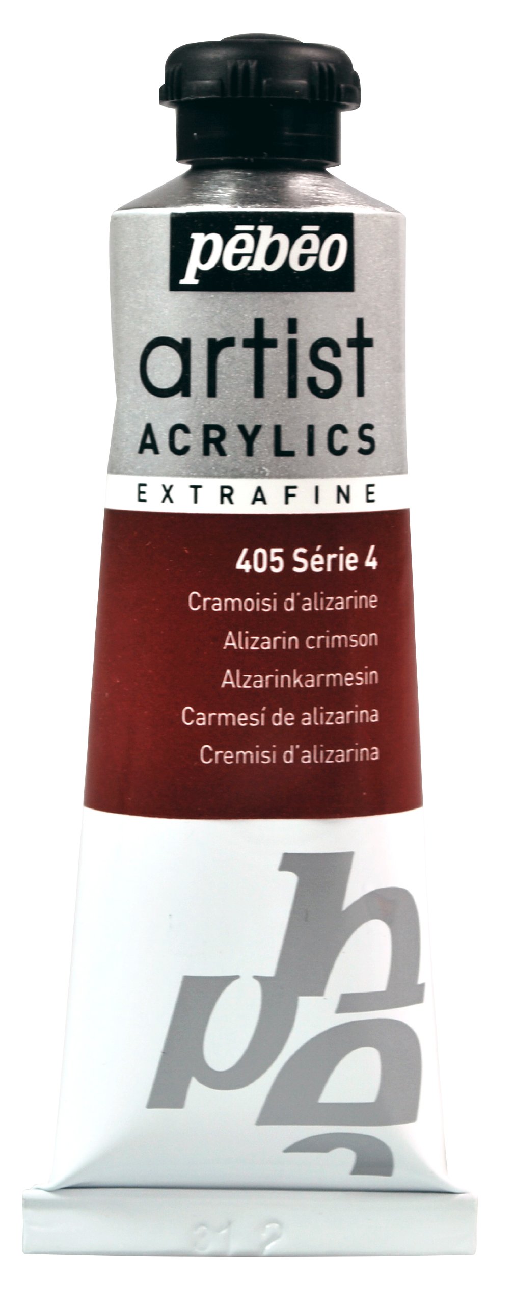 Pebeo 37 ml Artist Acrylics, Alizarin Crimson Red