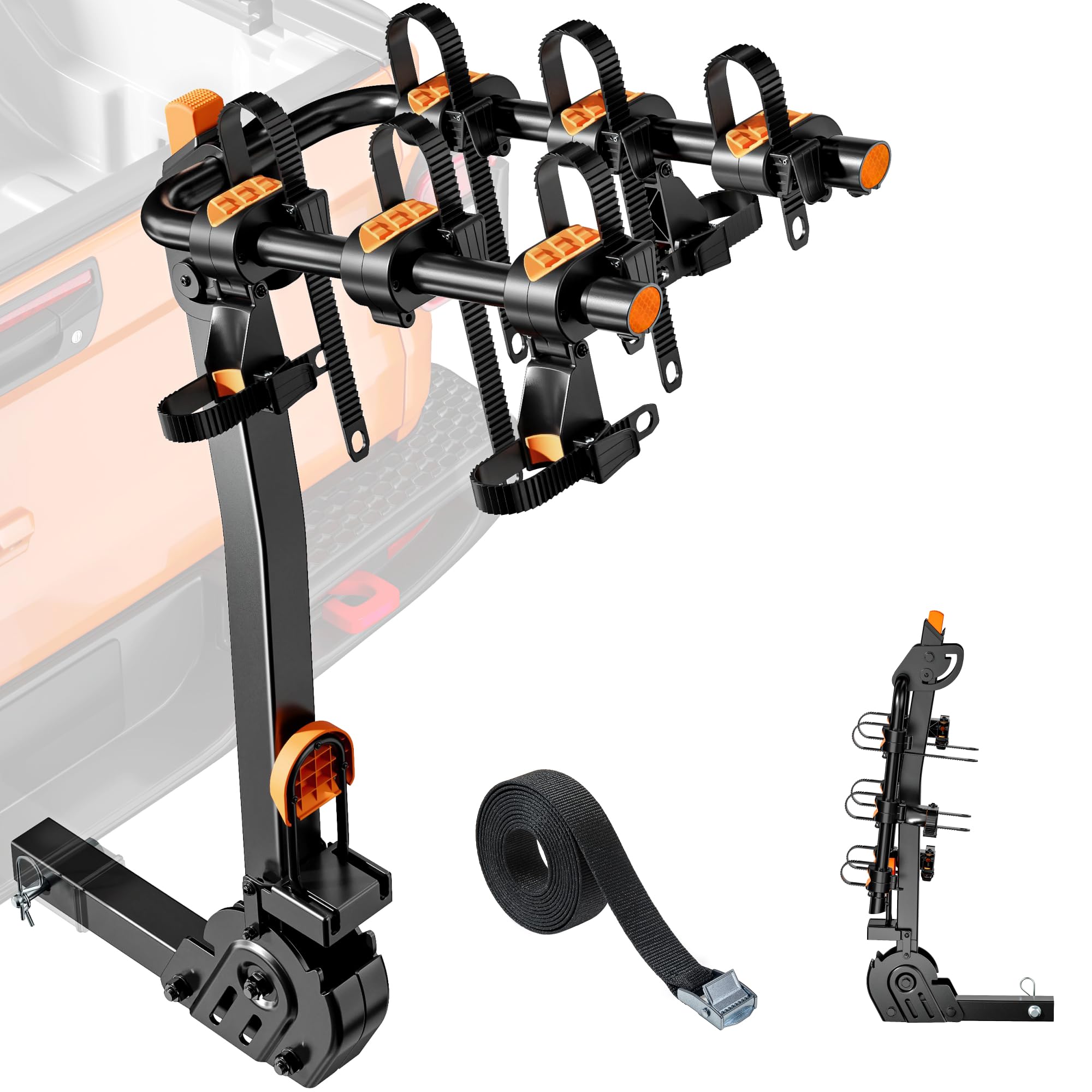 monTEK Premier Locking 3-Bike Rack