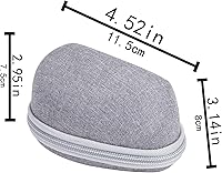 Vista 7 de Aenllosi Reemplazo de estuche rígido para mouse ergonómico vertical Logitech Lift (gris)