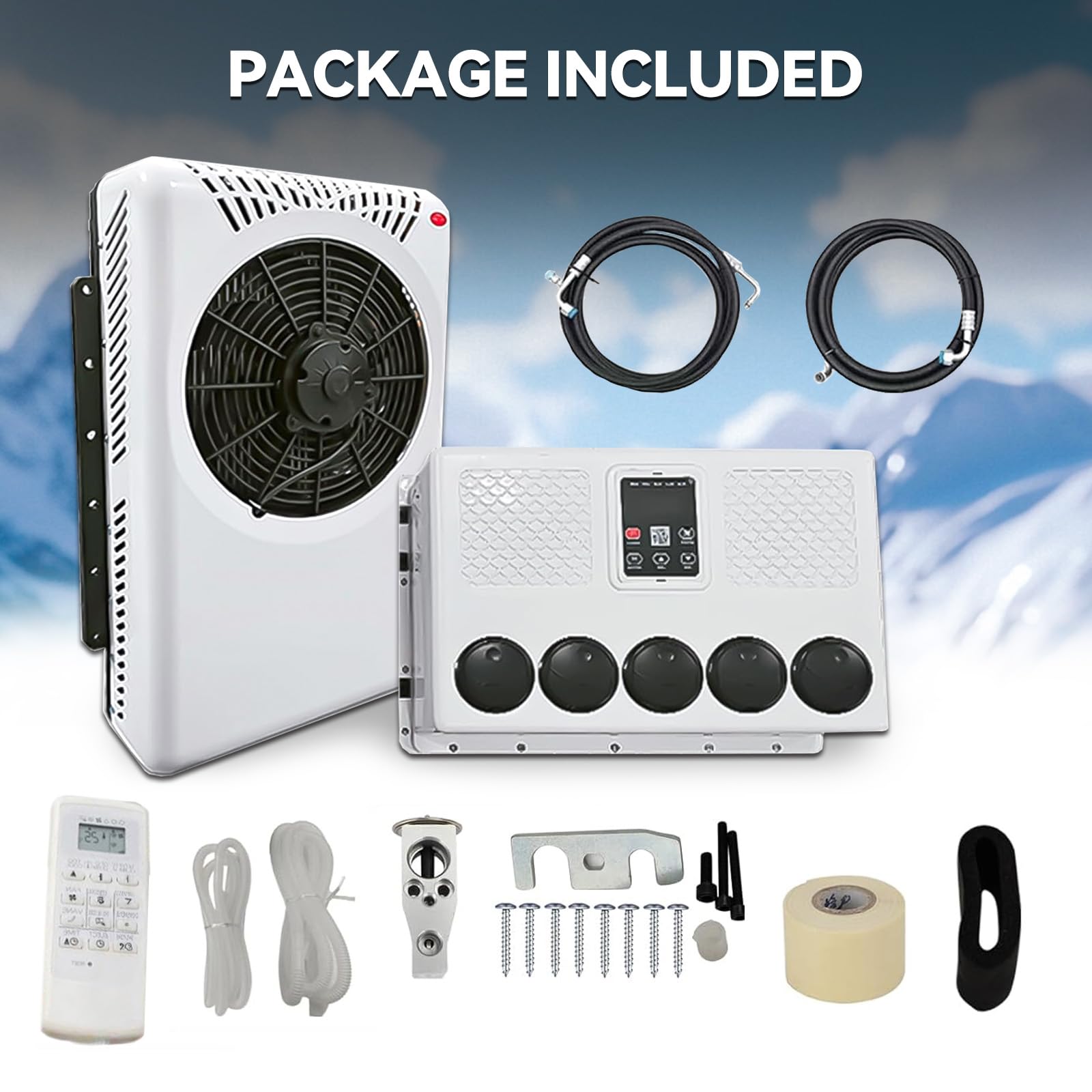 Amazon.com: Treeligo 12V Mini Split Air Conditioner, 12000 BTU Truck DC Air Conditioner, 12 Volt Fast Cooling AC unit for Semi Truck, Camper, RV, Construction Vehicles, Cranes, Tractor, Excavator, Trailer : Automotive Amazon.com: Treeligo 12V Mini Split Air Conditioner, 12000 BTU Truck DC Air Conditioner, 12 Volt Fast Cooling AC unit for Semi Truck, Camper, RV, Construction Vehicles, Cranes, Tractor, Excavator, Trailer : Automotive