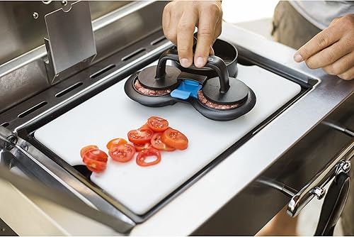 Miniatura 9 de Napoleon 70060 - Kit de prensa gourmet para hamburguesas, prensa para hamburguesas, prensa deslizante, haz hamburguesas caseras y deslizadores, haz