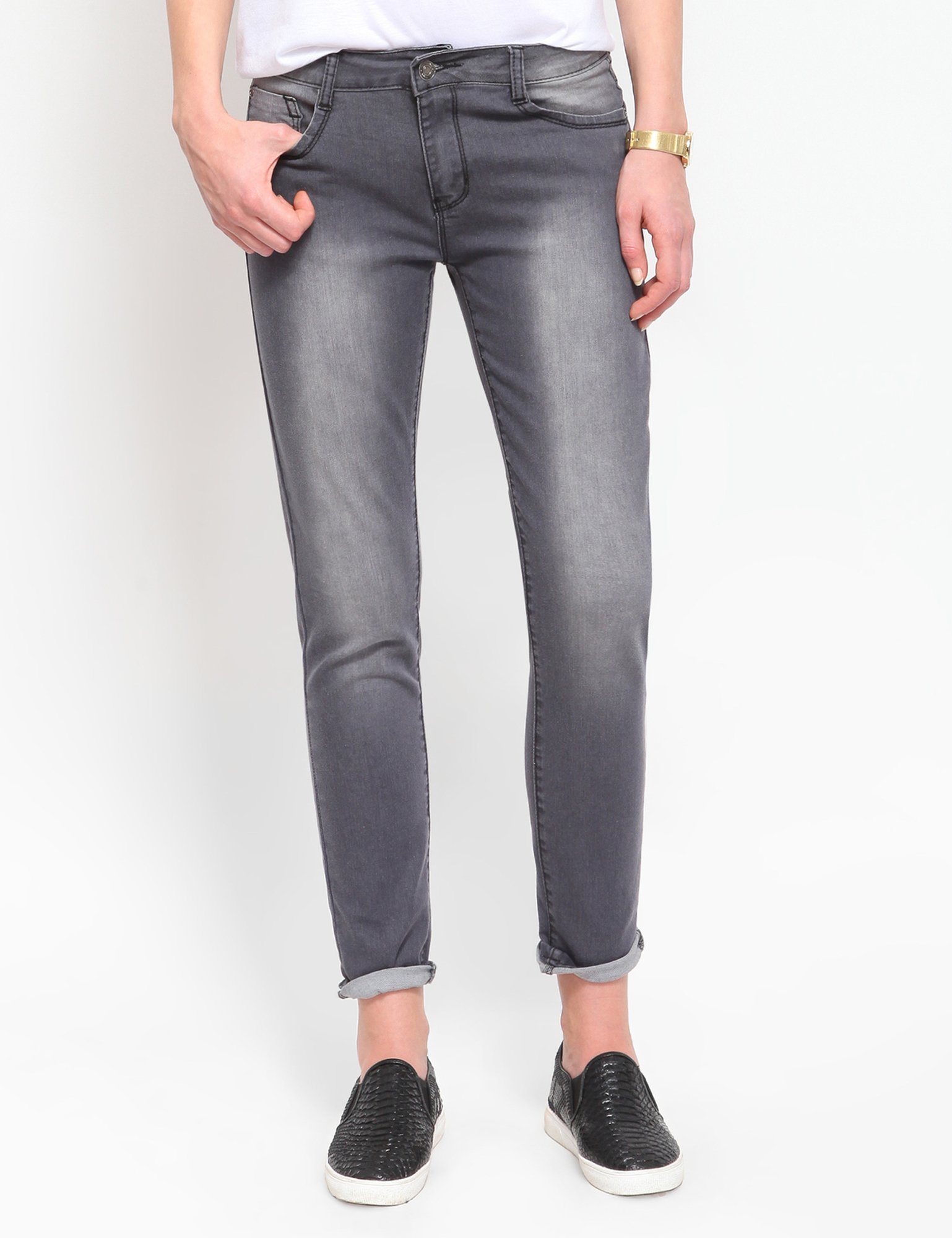 Troll Women's Women's Trousers in Size 36 Grey