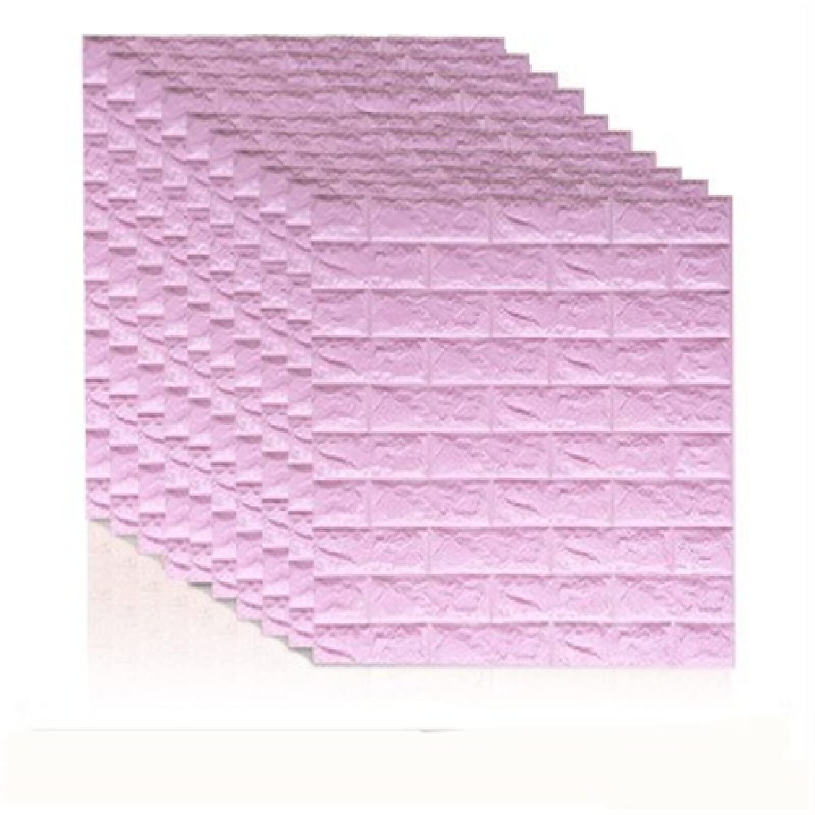 10 PZ 70 * 77 CM Adesivi murali impermeabili in schiuma Adesivi murali 3D Adesivi murali autoadesivi fai da te decorazione della parete della casa_77 X 70 X0,55 cm
