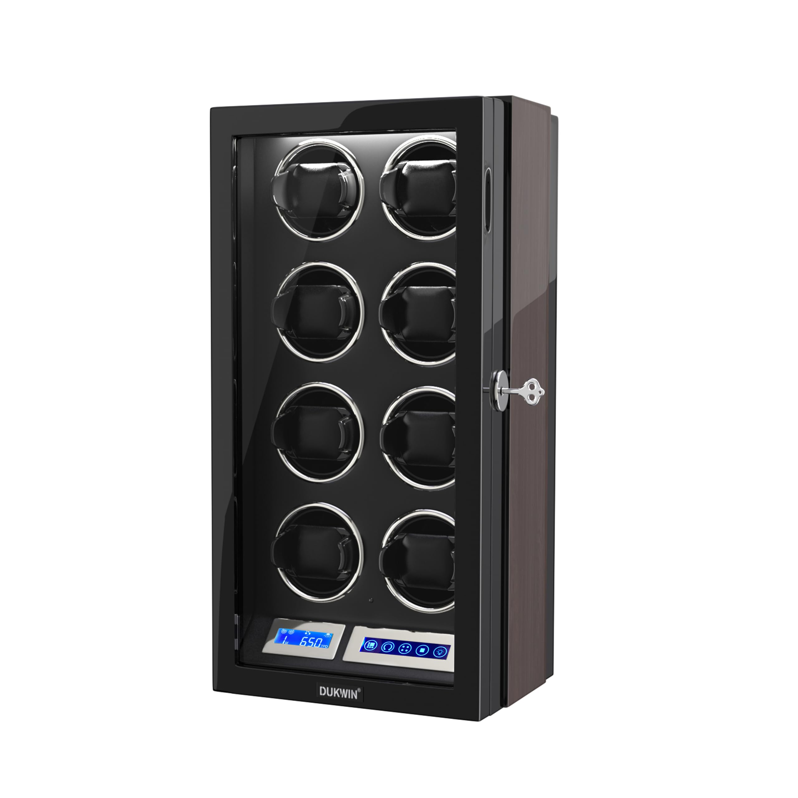 Hand Towel Holder, DUKWIN Hand Towel Stand SUS304 Stainless Steel Freestanding, T-Shaped Countertop Rack for Bathroom Kitchen, Matte Black