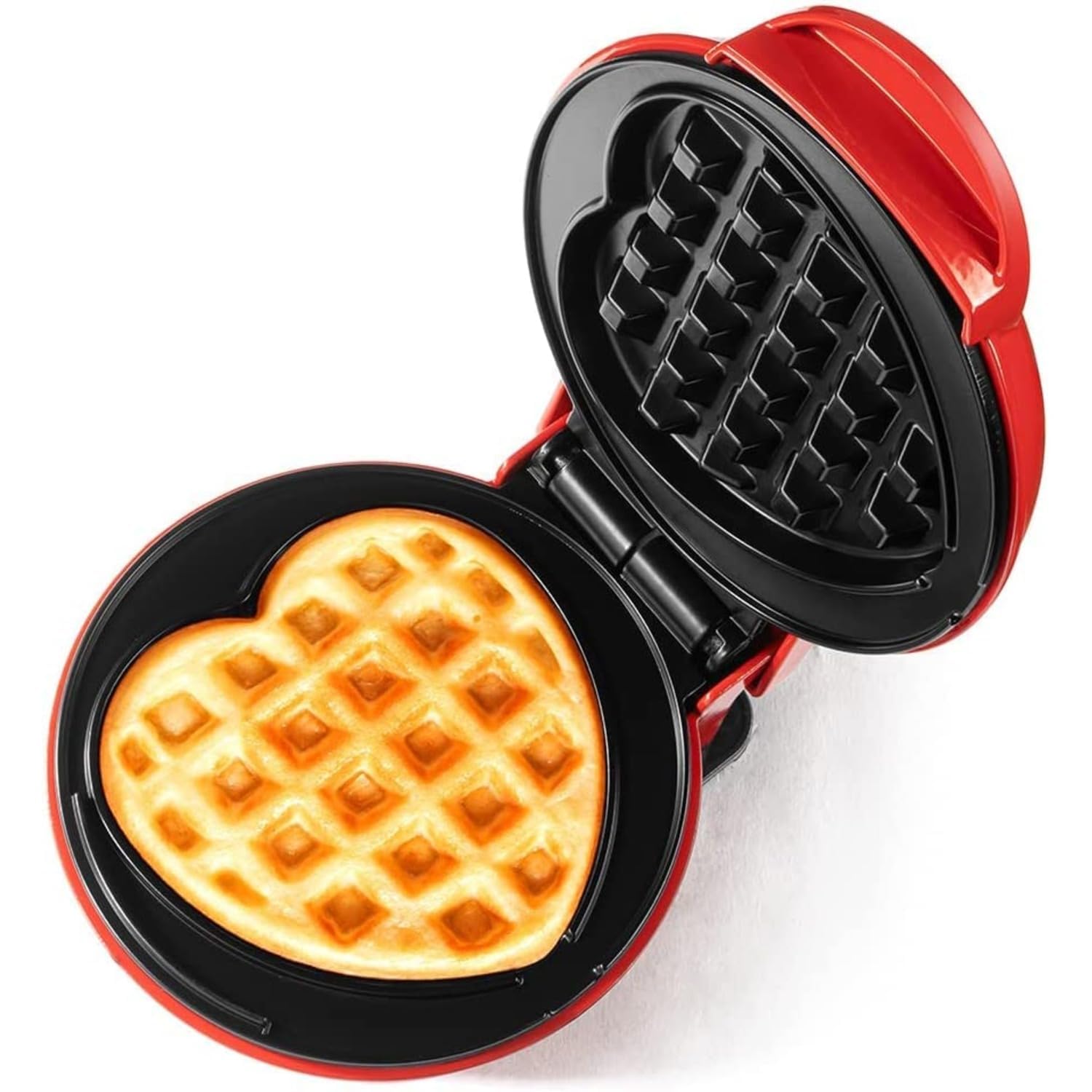veltro compact mini waffle maker, non-stick easy-clean electric waffle maker for breakfast, desserts, sandwiches, panini & snacks, portable waffle maker, pack of 1
