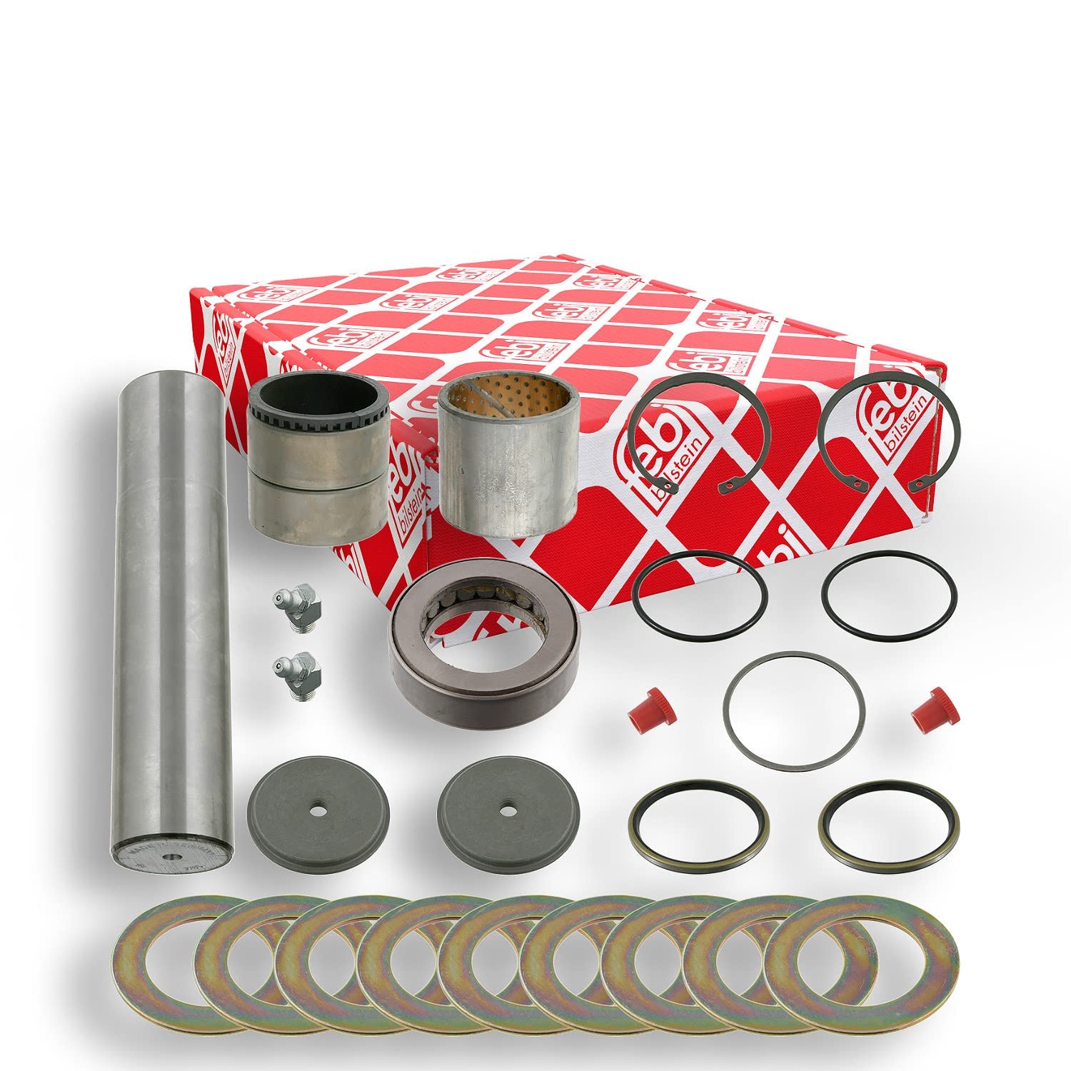 FEBI BILSTEIN 08521 Kingpin Repair Kit Front Suspension 49.5/50mm Ø Fits MAN